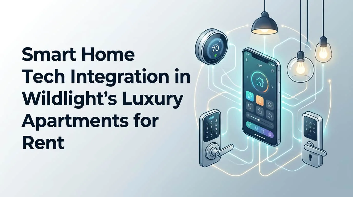 Smart Home Tech in Yulee Luxury Apartments
