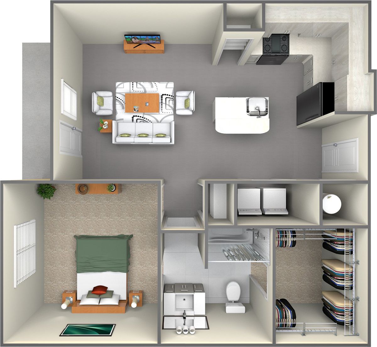 A2 Apartment Floorplan