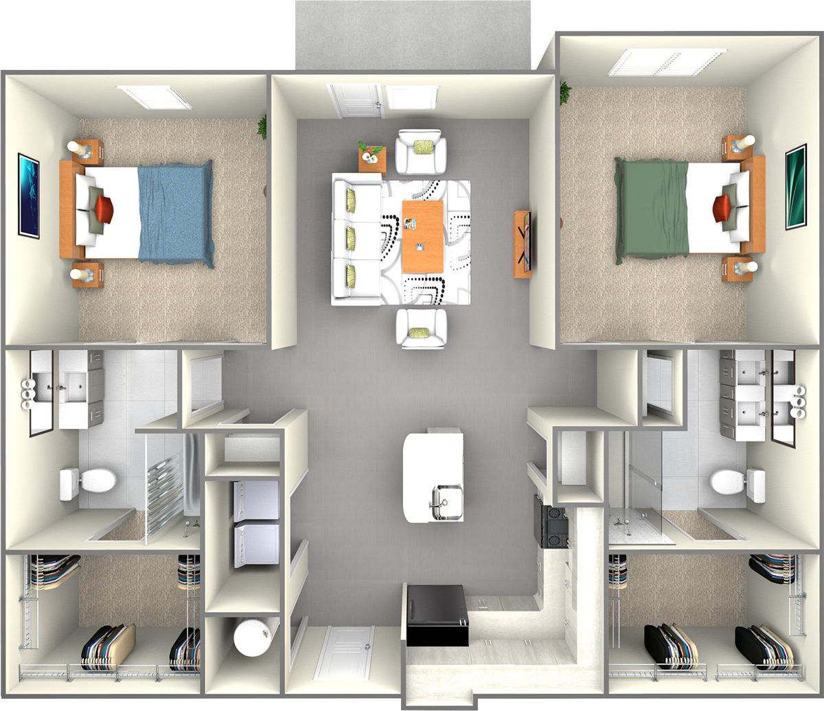 B1 Apartment Floorplan
