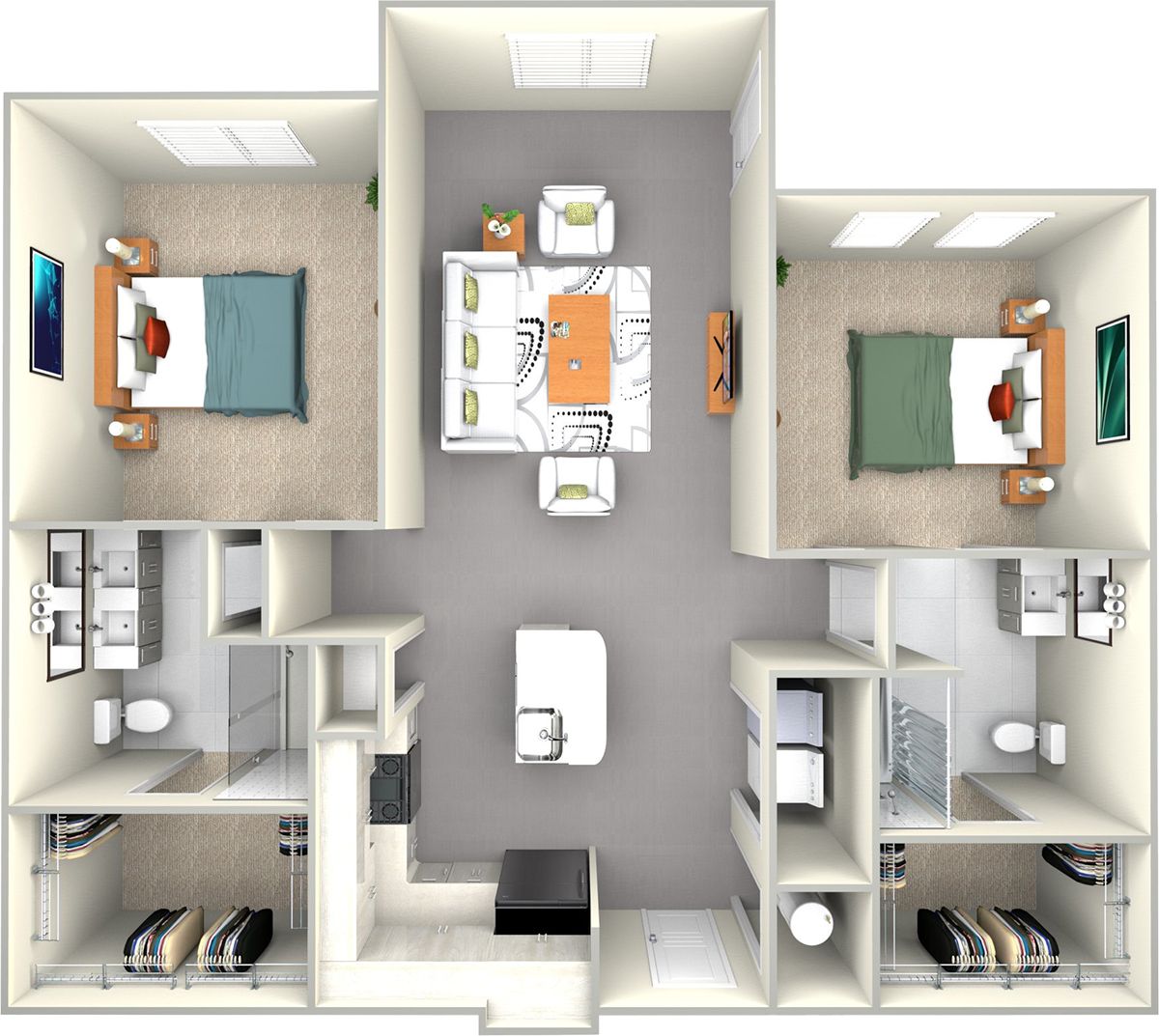 B2 Apartment Floorplan