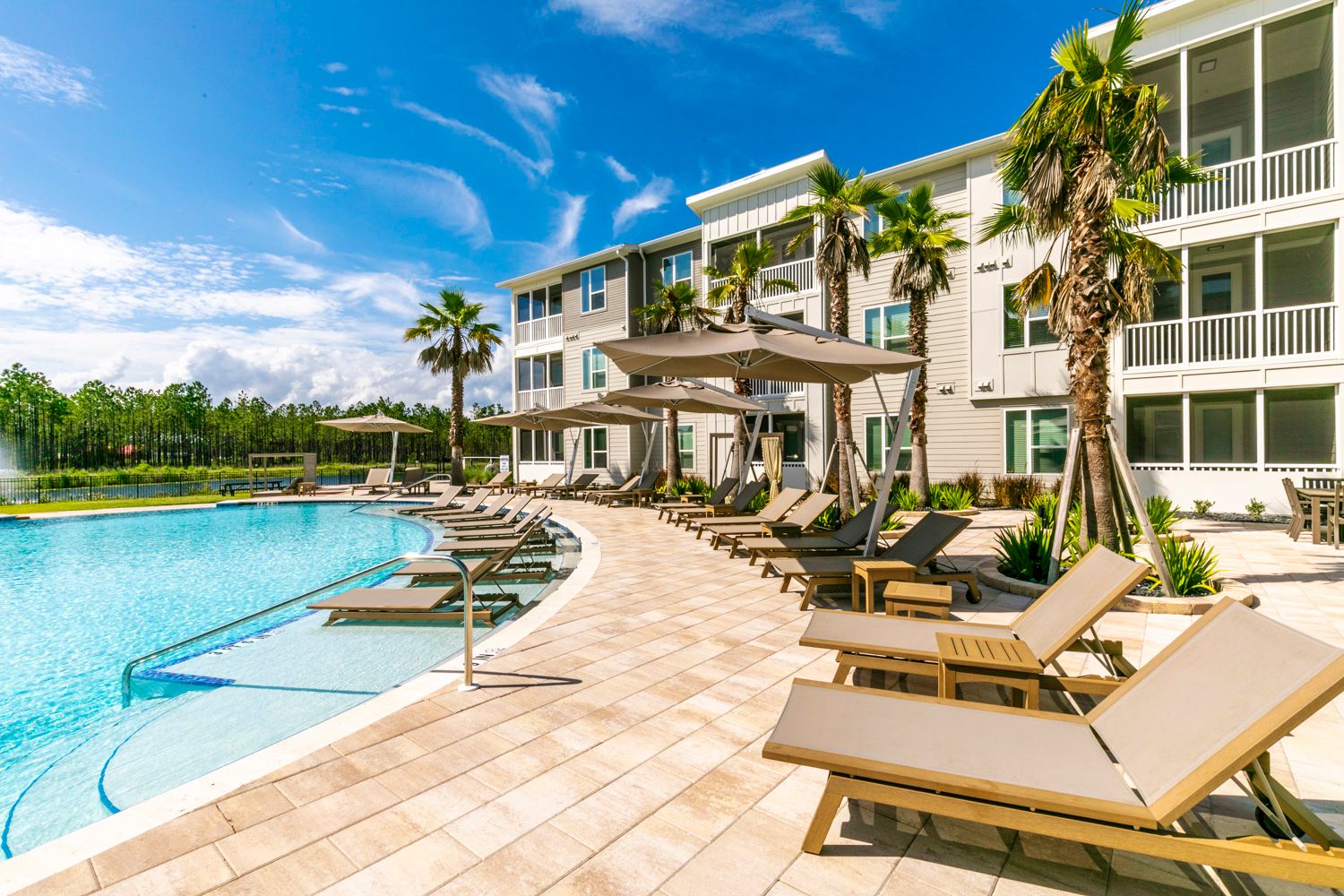 The Lofts at Wildlight Swimming pool area